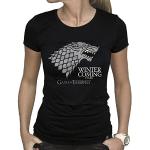 T-shirts ABYstyle en viscose à manches courtes Game of Thrones à manches courtes petite look fashion pour femme 