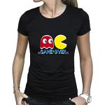 ABYSTYLE - PAC-Man - Tshirt - Game Over - Women - Black (M)