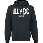 Sweats noirs AC/DC à capuche Taille M look fashion pour homme 