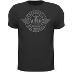 T-shirts à imprimés noirs AC/DC Taille S look fashion pour homme 