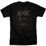 Débardeurs longs AC/DC lavable à la main à manches longues Taille 3 XL look Rock pour femme 