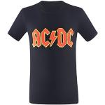 T-shirts en coton à manches courtes AC/DC lavable en machine à manches courtes à col rond Taille 4 XL look fashion pour homme 