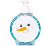Accentra Snow WORRIES Distributeur de savon liquide pour les mains Motif bonhomme de neige 350 ml
