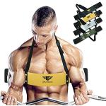 Accessoire de musculation ultra-résistant pour biceps et triceps - Fitness musculaire , Homme femme Enfant, doré