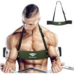 Accessoire de musculation ultra-résistant pour biceps et triceps - Fitness musculaire , Homme femme Enfant, Green
