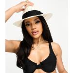 Chapeaux Fedora Accessorize blancs en paille Tailles uniques pour femme en promo 
