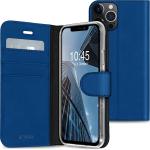 Coques & housses iPhone bleus foncé en cuir synthétique 