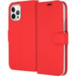 Coques & housses iPhone 12 Pro Max rouges en cuir synthétique 