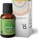 Huiles essentielles à l'huile de basilic 15 ml relaxantes 