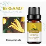 Huiles essentielles à l'huile de bergamote 10 ml pour le corps anti âge 