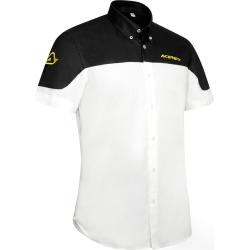 Acerbis Team, chemise à manches courtes XL Blanc/Noir Blanc/Noir