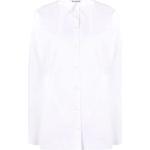 Chemises Acne Studios blanches en coton à manches longues éco-responsable lavable en machine à manches longues Taille M classiques pour femme 