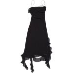 Robes de soirée Acne Studios noires à volants éco-responsable midi Taille XS pour femme 