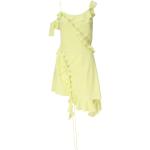 Robes de soirée Acne Studios jaunes en coton éco-responsable Taille L pour femme 