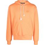 Acne Studios hoodie en laine à appliqué - Orange
