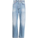 Jeans droits Acne Studios bleues claires délavés bio éco-responsable W33 L34 pour homme 