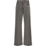 Jeans taille haute Acne Studios gris anthracite en coton mélangé éco-responsable W25 L34 classiques pour femme 