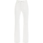 Jeans évasés Acne Studios blancs en cuir éco-responsable Taille 3 XL look fashion pour femme 
