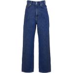 Jeans droits Acne Studios bleues foncé éco-responsable W24 L30 
