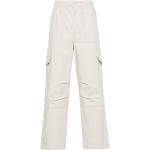 Pantalons cargo Acne Studios blanc d'ivoire en coton mélangé éco-responsable Taille 3 XL W44 pour homme 