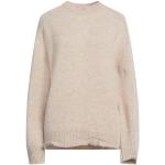 Pulls Acne Studios beiges en laine à mailles éco-responsable à manches longues à col rond Taille XXS pour femme 