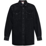 Chemises Acne Studios noires en denim à manches longues éco-responsable à manches longues Taille XL look casual 