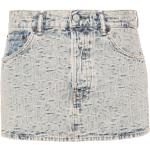 Minijupes en jean Acne Studios bleues à logo éco-responsable Taille M classiques pour femme 