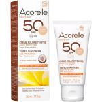 Crèmes solaires Acorelle bio naturelles indice 50 50 ml pour peaux sensibles 