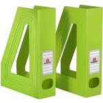 Porte-revues design vert fluo en plastique 