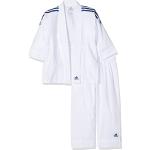 adidas 200 Evolution Kimono de Judo Homme, Blanc, FR : 2XL (Taille Fabricant : 150/160)