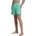 Boxers de bain adidas verts Taille XL look fashion pour homme en promo 