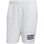 Shorts de tennis adidas 3 Stripes blancs en polyester Taille XL pour homme en promo 