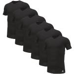 T-shirts adidas noirs à manches courtes à manches courtes à col en V en lot de 6 Taille XXL look casual pour homme 