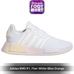 [Adidas] Adidas NMD R1, Ftwr Blanc-Ftwr Blanc-Bliss Orange