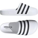 Tongs  adidas Sportswear blanches en caoutchouc Pointure 39 look sportif pour homme en promo 