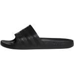 Sandales à talons adidas Adilette noires en caoutchouc Pointure 43 look fashion en promo 