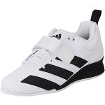 adidas Homme Adipower Weightlifting II Chaussures d'haltérophilie, Noir/Blanc (Ftwbla Negbás Negbás), 36 EU