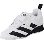 adidas Homme Adipower Weightlifting II Chaussures d'haltérophilie, Noir/Blanc (Ftwbla Negbás Negbás), 38 2/3 EU