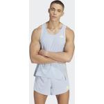 Débardeurs de sport adidas Adizero beiges nude sans manches Taille XL look fashion pour homme 