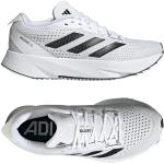 Chaussures de running adidas Adizero blanches en fil filet légères Pointure 41,5 pour femme en promo 
