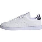 Baskets à lacets adidas Advantage blanches en fibre synthétique à lacets Pointure 46,5 look casual pour homme en promo 