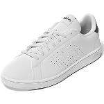 Baskets à lacets adidas Advantage blanches en fibre synthétique à lacets Pointure 47,5 look casual pour homme en promo 