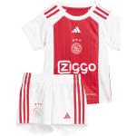 Maillots sport adidas blancs en polyester à motif Amsterdam enfant Ajax Amsterdam respirants Taille 2 ans 