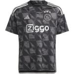 Maillots sport adidas noirs en polyester à motif Amsterdam enfant Ajax Amsterdam respirants en promo 