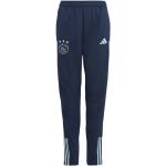 Pantalons adidas bleus à motif Amsterdam enfant Ajax Amsterdam respirants 