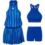 Robes de tennis adidas bleues en polyester Taille XS pour femme 