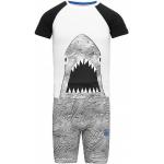 T-shirts à col rond adidas Fun multicolores all Over en coton à motif requins pour bébé de la boutique en ligne Sport-outlet.fr 