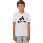 T-shirts à col rond adidas blancs en polyester Taille 9 ans pour garçon de la boutique en ligne Amazon.fr avec livraison gratuite 