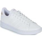 Baskets basses adidas Advantage blanches en cuir Pointure 40 avec un talon jusqu'à 3cm look casual pour femme 
