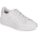 Baskets basses adidas Advantage blanches en cuir Pointure 40 avec un talon jusqu'à 3cm look casual pour femme en promo 